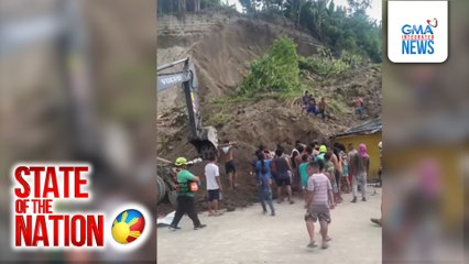 Peryahan, natabunan ng landslide; tauhan na natutulog sa kubo, patay | SONA