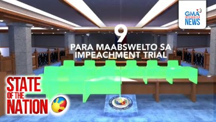 Resulta ng senatorial race, posibleng magkaroon ng epekto sa impeachment trial ni VP Duterte | SONA