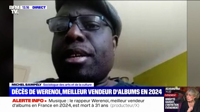 Décès de Werenoi: Il représentait la voix de ceux à qui on ne donne pas forcément toujours la parole , réagit Michel Bampély, sociologue des arts et de la culture