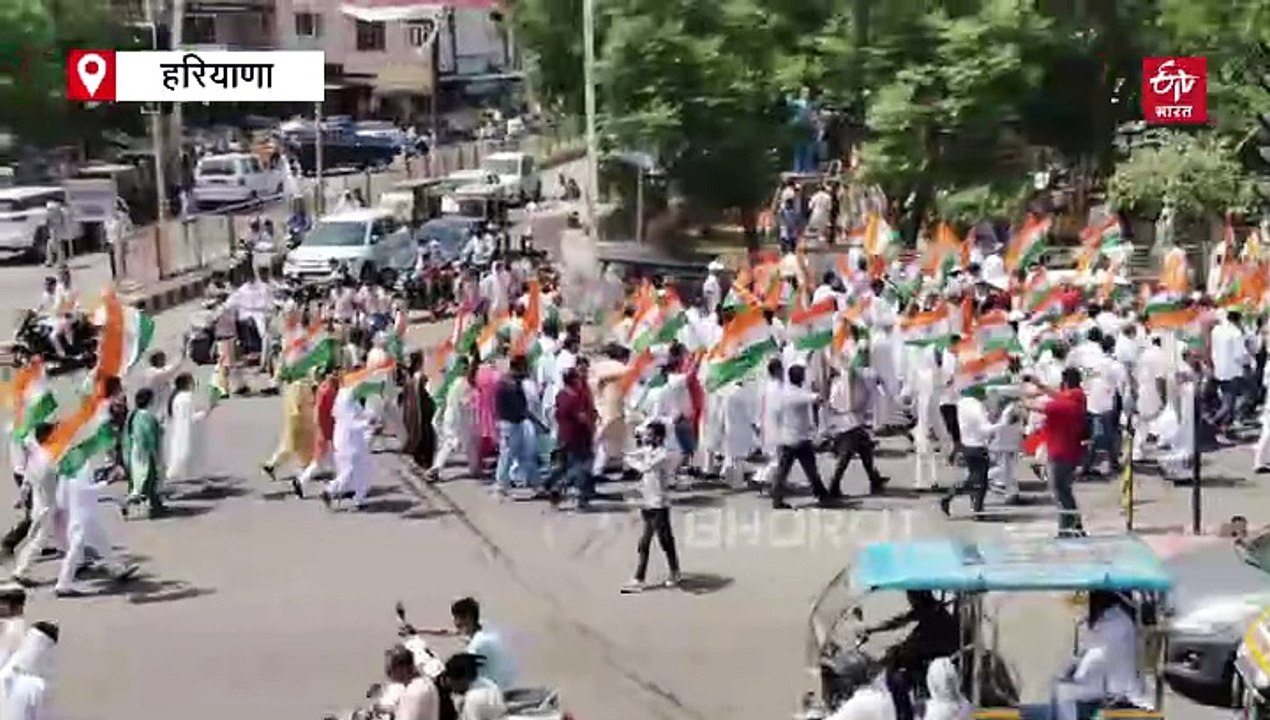 फतेहाबाद में बीजेपी ने निकाली तिरंगा यात्रा, सुभाष बराला बोले- सेना ने पाकिस्तान पर स्ट्राइक कर बढ़ाया देश का गौरव