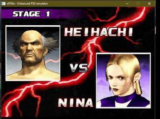 "Tekken 3: Legacy of Power – Heihachi, Nina & Xiaoyu Fight"