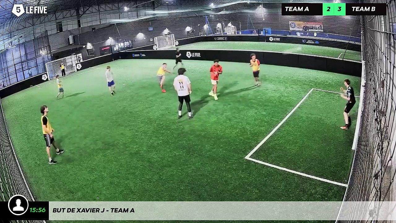 But de Xavier J - Team A