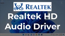 How do you fix Realtek High Definition Audio has a driver problem