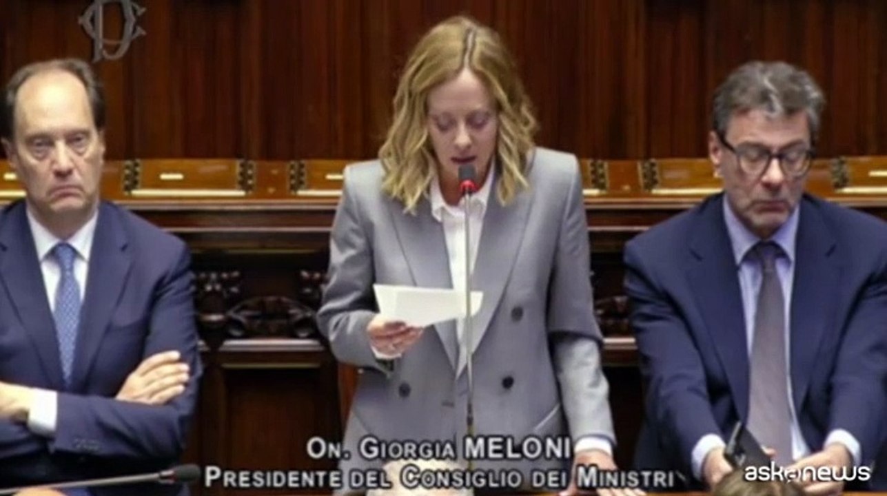 Meloni: titoli Italia più sicuri di tedeschi, Giorgetti scuote testa