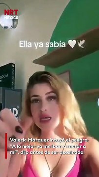 💔 Valeria Márquez lo dijo con miedo: “Ya me iban a mat@r a mí”. Horas antes de su as3sinato, un hombre la buscó fingiendo ser repartidor. Al enterarse, se mostró nerviosa… y su instinto no falló. La joven influencer fue ases1nada poco después.