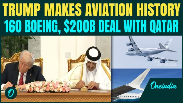 Trump Secures Historic $200B Boeing Deal with Qatar, Giving Major Blow to Netanyahu’s War Politics