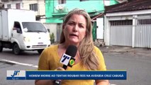 Homem morre ao tentar roubar fios na Avenida Cruz Cabugá