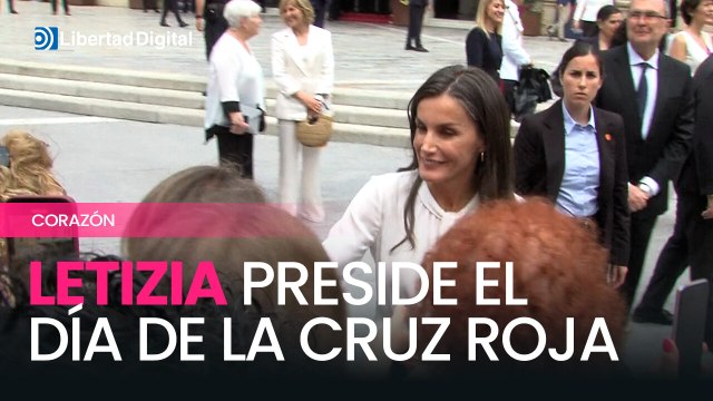 La Reina Letizia preside en Murcia el acto del Día Mundial de la Cruz Roja