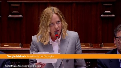 Difesa, Meloni "La libertà ha un costo, Italia ed Europa non autonomi"