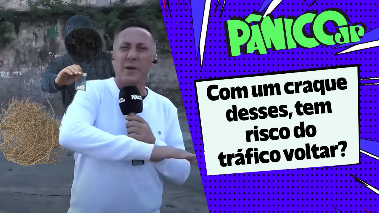 CRACOLÂNDIA VAZIA! CADÊ OS DEPENDENTES QUÍMICOS? UM DELES É REPÓRTER FUZIL NO PÂNICO, MAS E O RESTO?