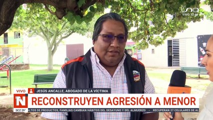 Reconstruyen agresión a menor