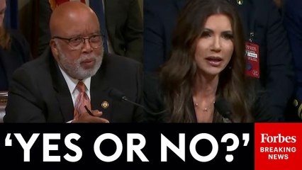Bennie Thompson Does Not Let Up On Kristi Noem In Grilling About Due Process