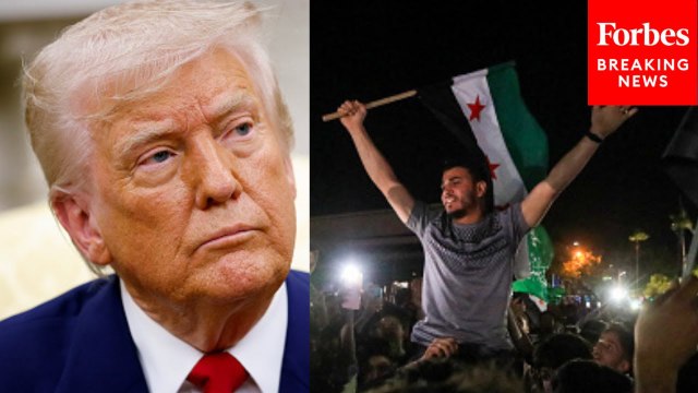 Trump: Lifting 'Crippling' Sanctions On Syria 'Gives Them A Chance For Greatness'