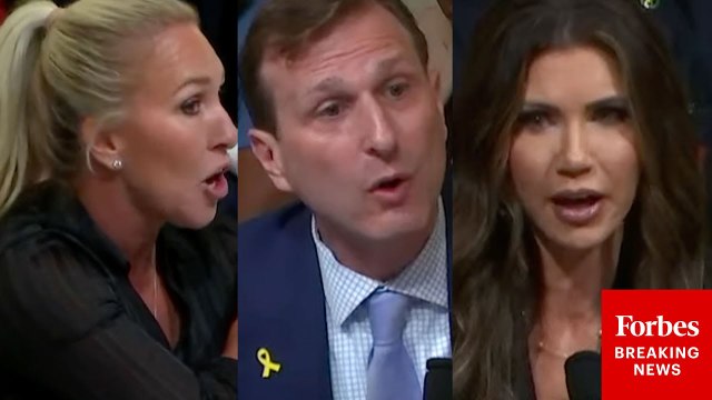 Kristi Noem Faces Fierce Grilling At Very Acriminious Homeland Security Committee Hearing