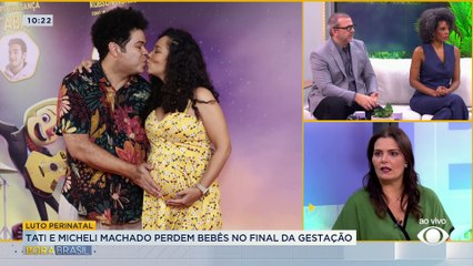 Tati e Micheli Machado perdem bebês no final da gestação