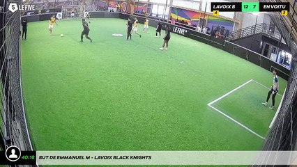But de Emmanuel M - Lavoix Black Knights