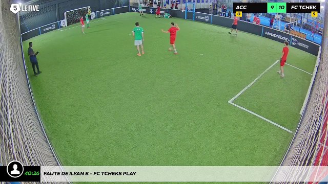 Faute de Ilyan B - Fc Tcheks Play