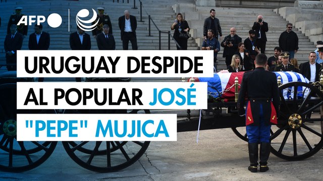 Uruguay despide al popular José Pepe Mujica