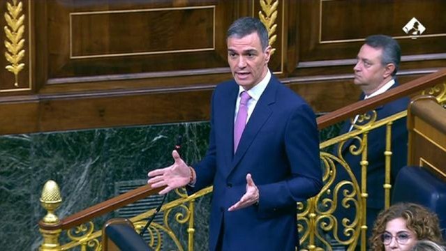 Pedro Sánchez llama Estado genocida a Israel, en la sesión de control.