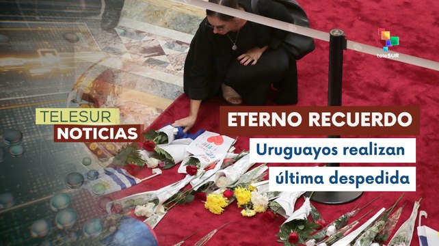 Uruguayos dan su último adiós a Pepe Mujica
