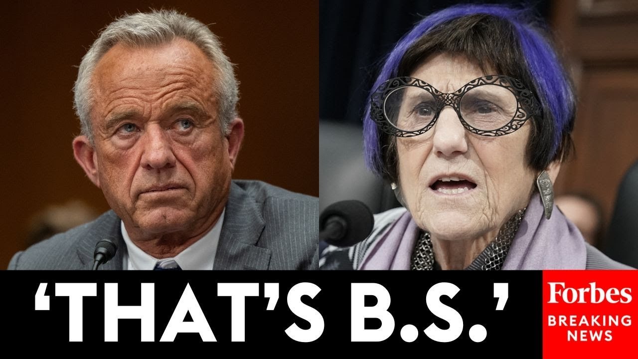 Rosa DeLauro And Sec. RFK Jr. Go At It Over Handling Of Measles Outbreaks: 'You Are Wrong'