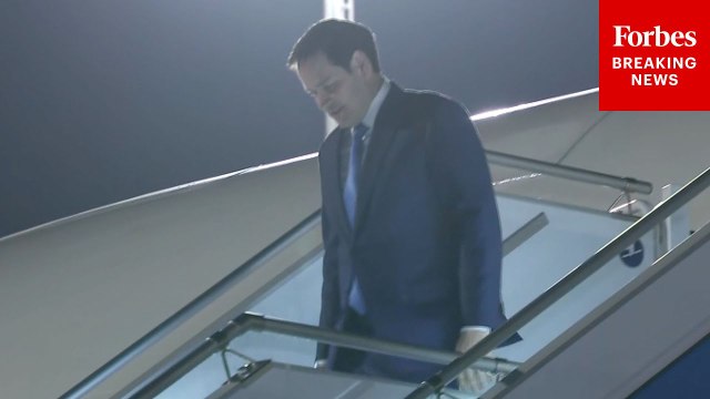 Secretary Of State Marco Rubio Arrives In Antalya, Turkey, For Russia-Ukraine Peace Talks