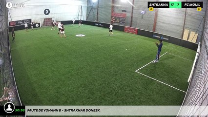 Faute de Yohann B - Shtraknar Donesk