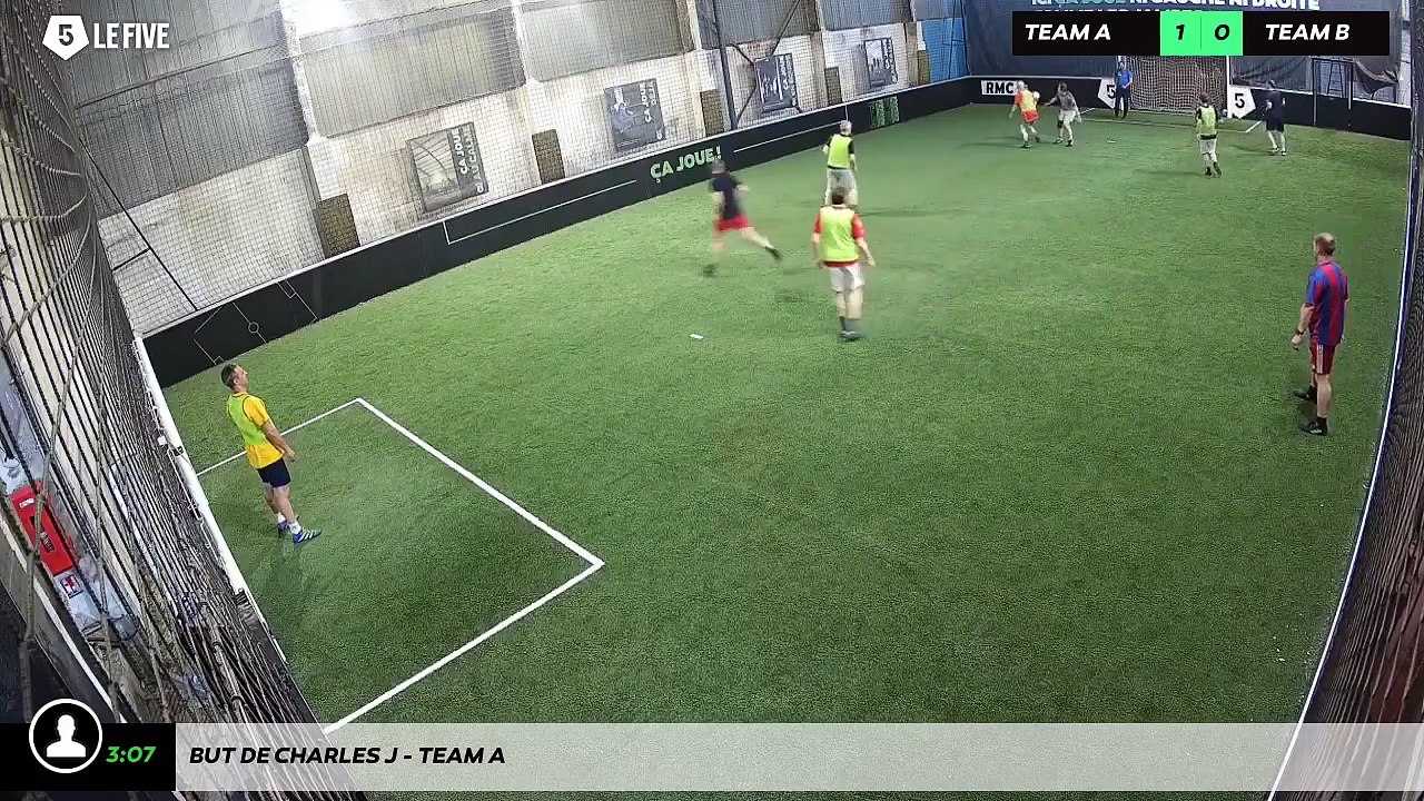 But de Charles J - Team A