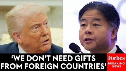 ‘No Such Thing As Free Palace In The Sky’: Ted Lieu Slams Trump For Accepting Luxury Jet From Qatar