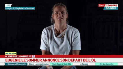 Le Sommer annonce son départ - Foot - Arkema Première Ligue - OL