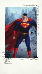 Epic Superhero Showdown: Superman vs Alien Foe | Anime Style Battle