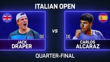 Alcaraz downs Draper to reach Italian Open semi-final