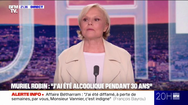 Une femme qui bois c'est une pochtronne quand ce n'est pas une pute , Muriel Robin parle du tabous de l'alcoolisme des femmes