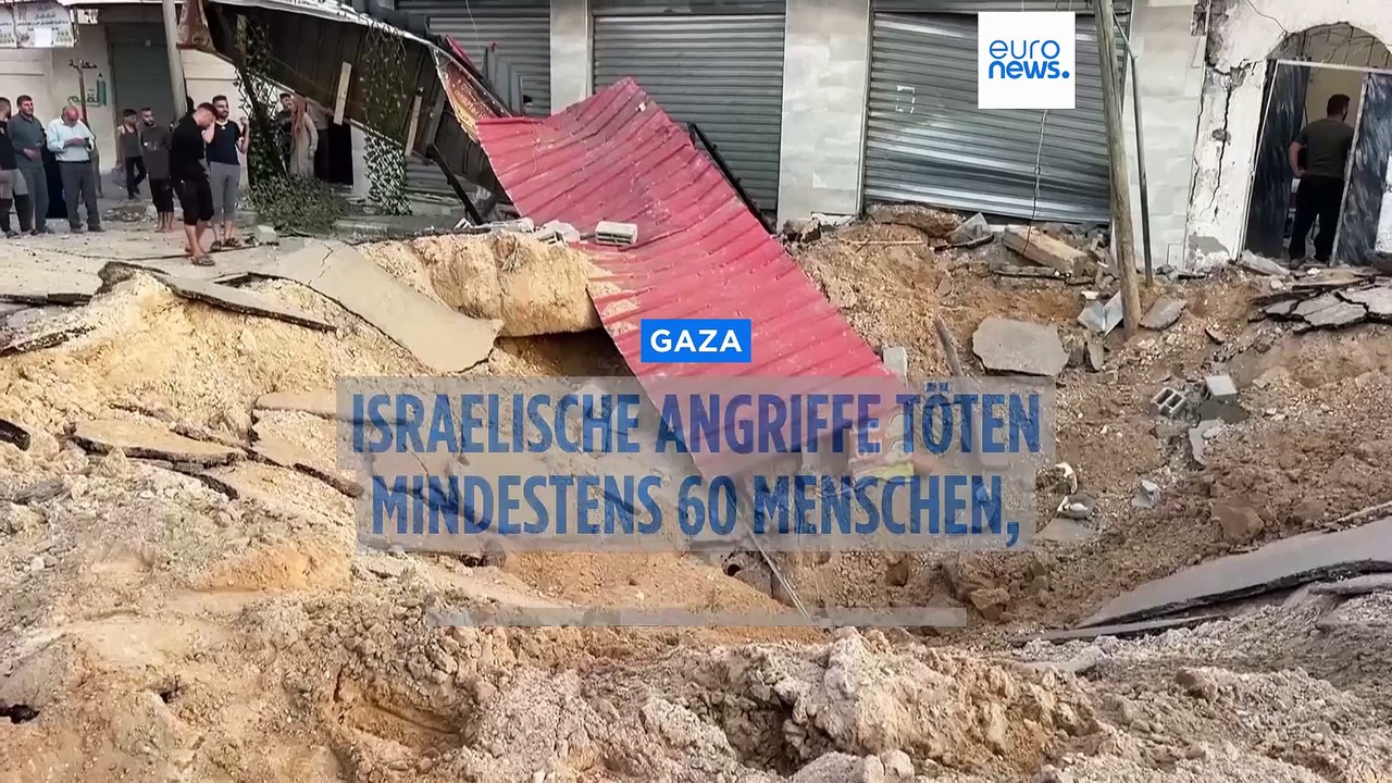 Israelische Luftangriffe töten mindestens 60 Menschen, darunter 22 Kinder