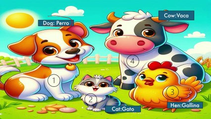 Let’s learn about 5 adorable animals in Spanish