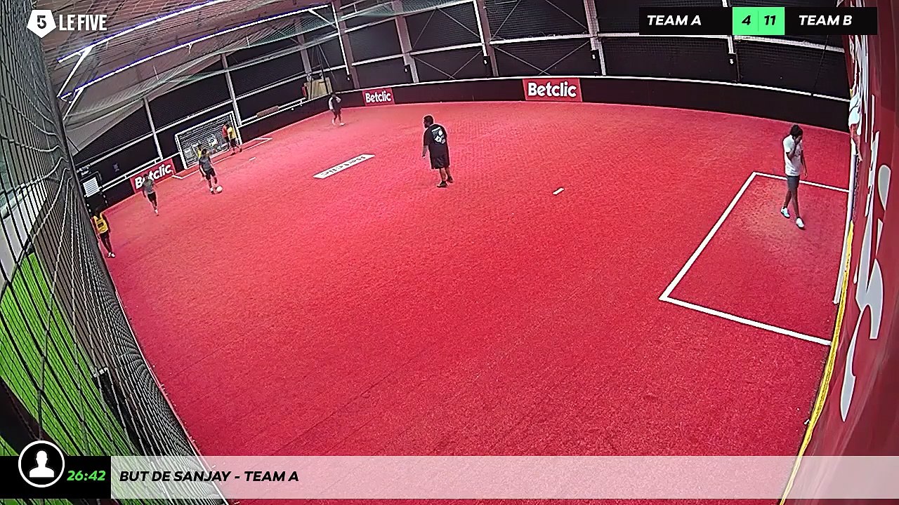 But de Sanjay - Team A