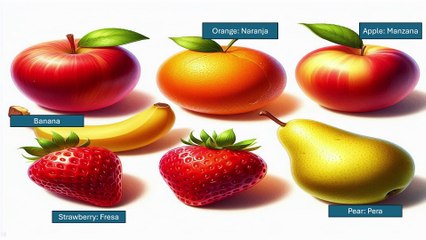 Let’s learn about fruits in Spanish!