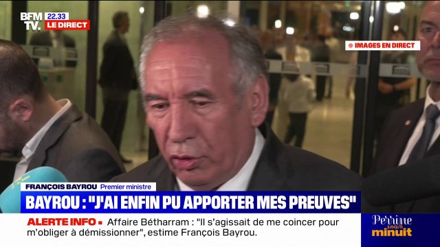 Affaire Bétharram: face aux accusations François Bayrou affirme qu'il a pu montrer que c'était faux avec des faits et des preuves