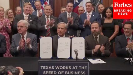 Texas Gov. Greg Abbott Signs Bills To Strengthen State’s Capital Markets And Bolster Business Climate