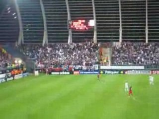 Parcage psg lors du but de Boli