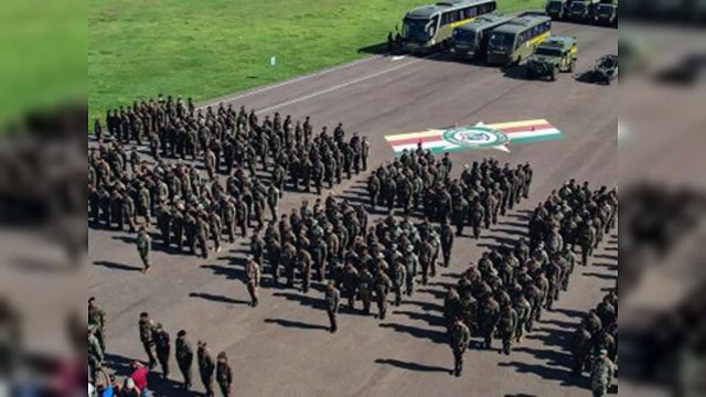 800 militares refuerzan la seguridad fronteriza