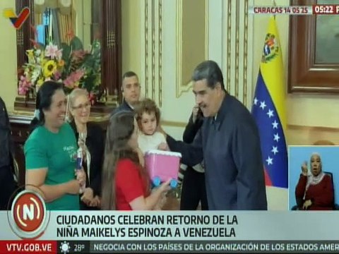 Venezolanos celebran el retorno de Maikelys a su hogar luego de ser secuestrada por EE.UU.