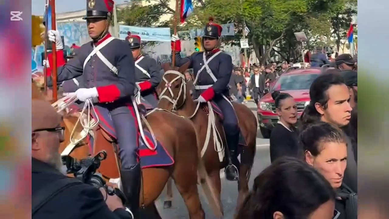 Cortejo fúnebre del expresidente José José "Pepe" Mujica - Montevideo, Uruguay (14/05/2025)