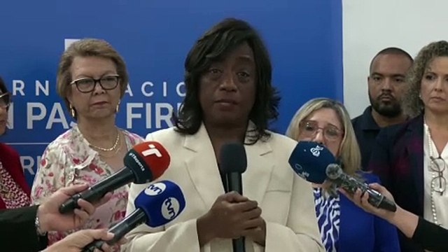 Conferencia de la ministra de Educación Lucy Molinar