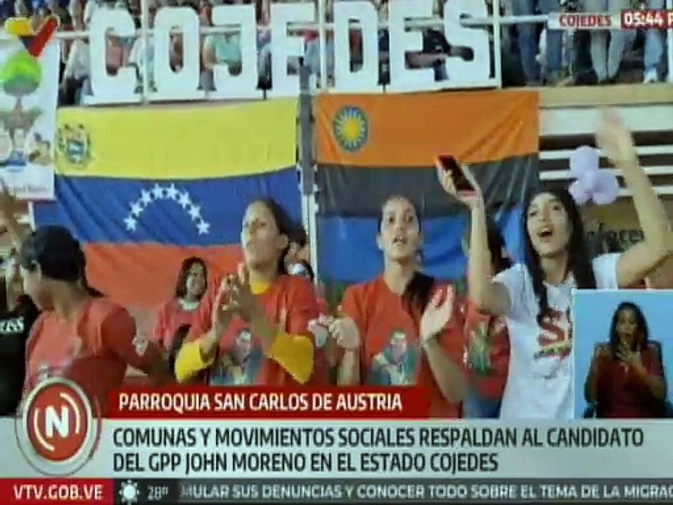 Comunas y movimientos sociales de Cojedes reafirman su apoyo al candidato John Moreno