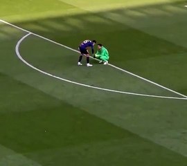 Las lágrimas de Szczesny tras el clásico en Montjuïc: suenan a despedida