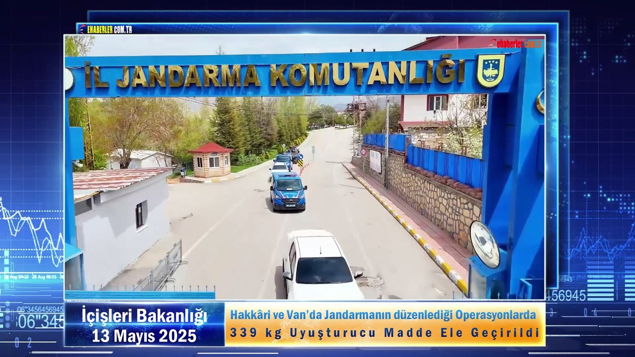 Hakkâri ve Van’da Jandarmanın düzenlediği Operasyonlarda 339 kg Uyuşturucu Madde Ele Geçirildi