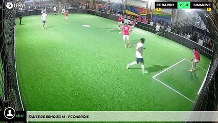 Faute de Benoît M - Fc Darrois