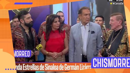 Banda Estrellas de Sinaloa de Germán Lizárraga en Chismorreo