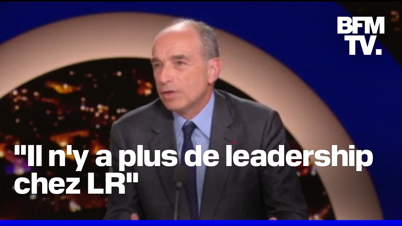 "Il n'y a plus de leadership chez LR" - L'interview en intégralité de Jean-François Copé